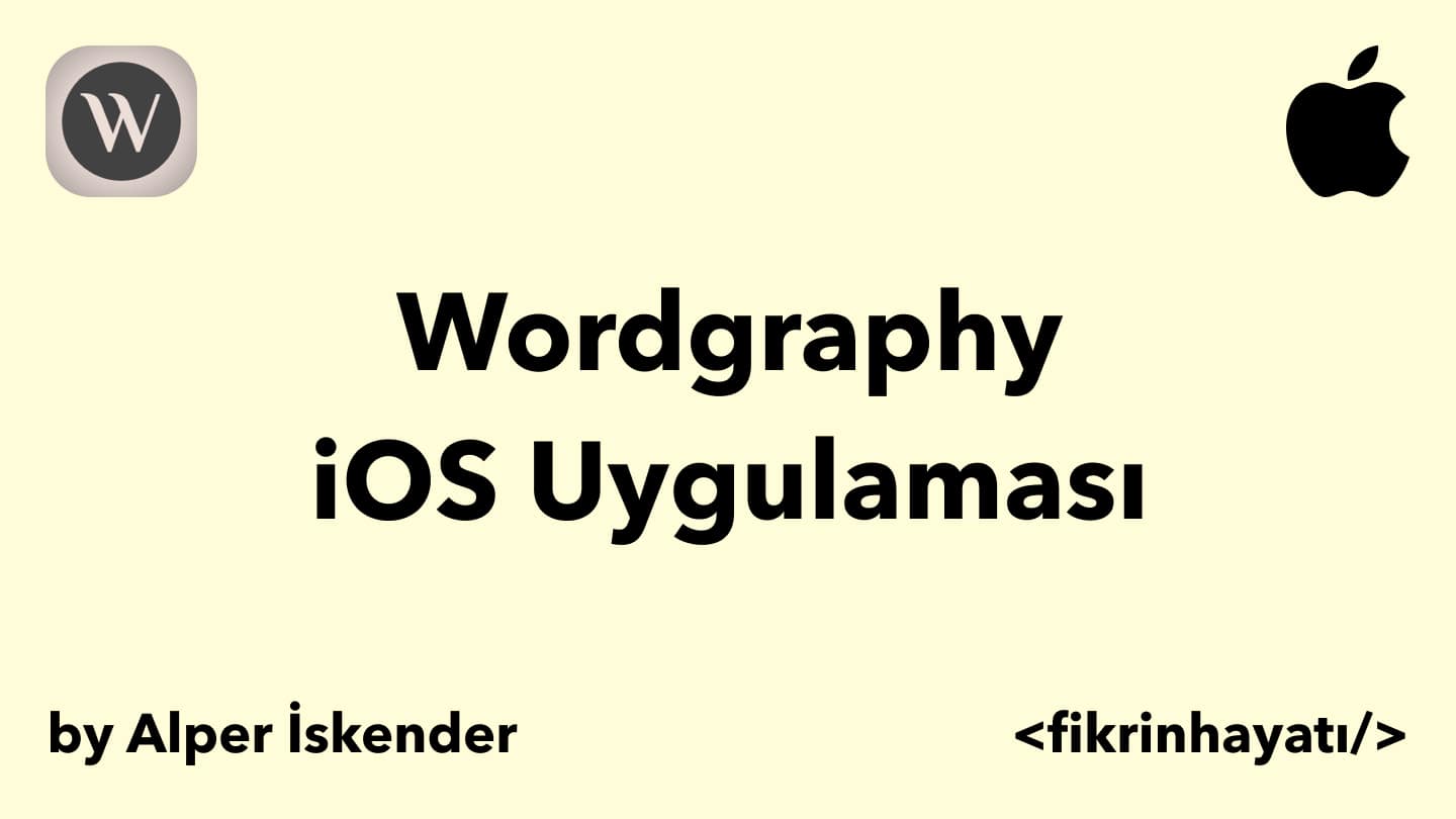 Wordgraphy Uygulaması